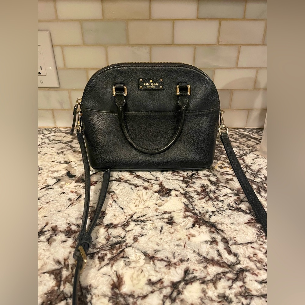 Kate Spade Black Crossbody Purse Bag